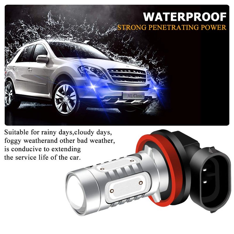 KaiDengZhe 2pcs SUPER Bright Blue H11/H8 LED Bulbs for Fog Lights 7.5W COB Fog Lamp Driving DRL Lights 12V - Image 5